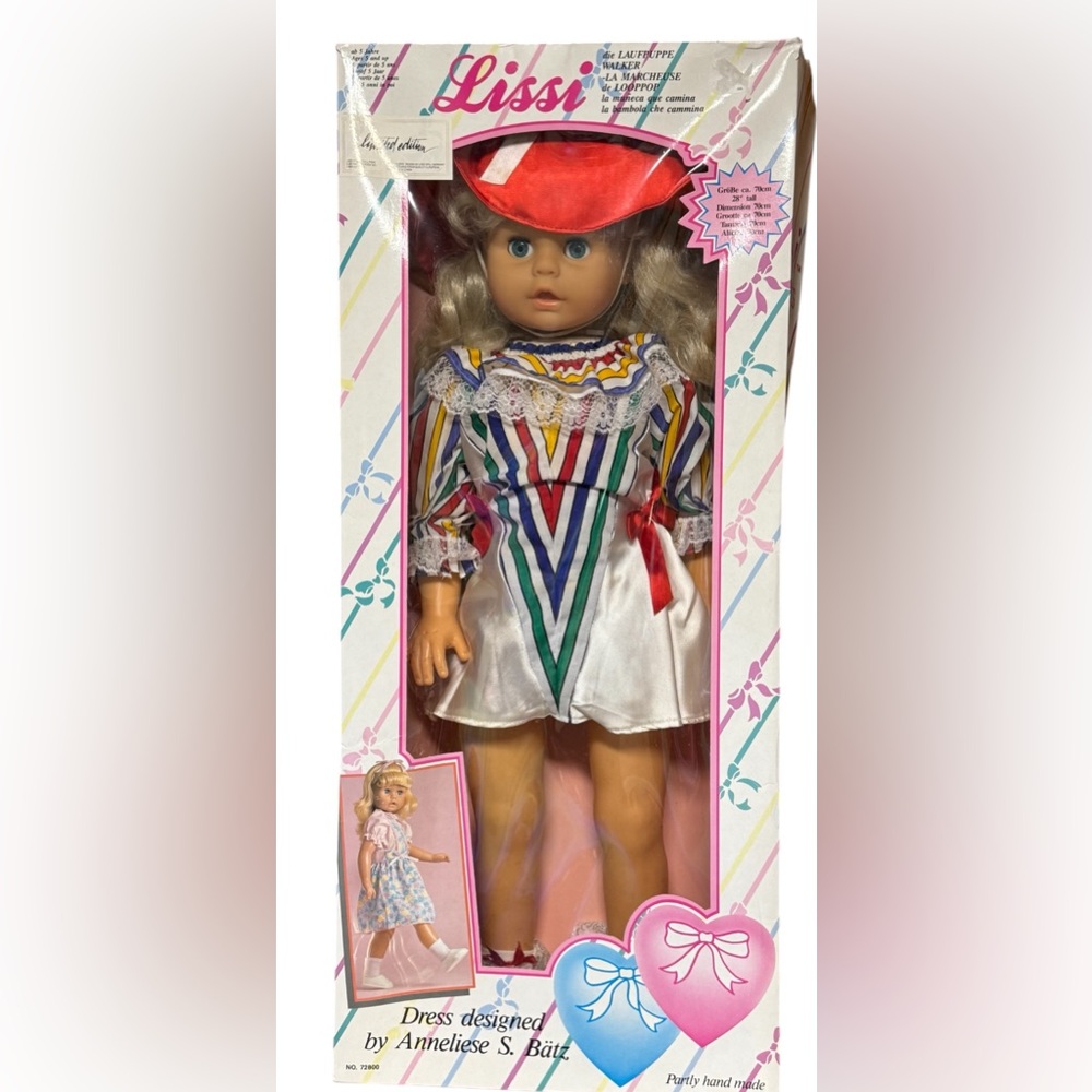 NIB Lissi doll Vintage / Limited edition/Hold Hands & Walk With Her